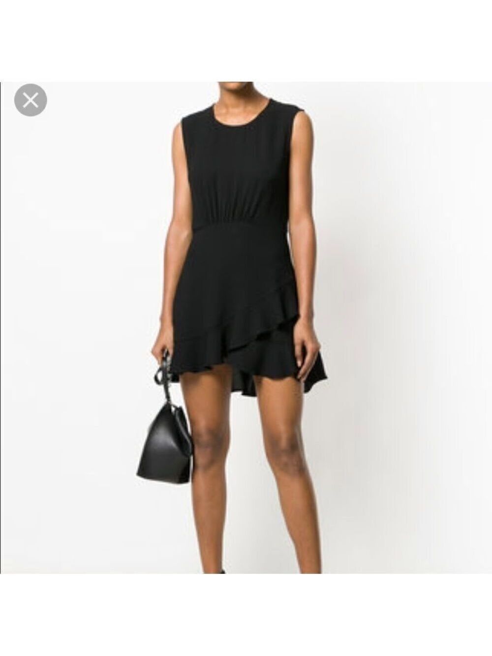NEW IRO Arcas Little Black Sleeveless mini dress